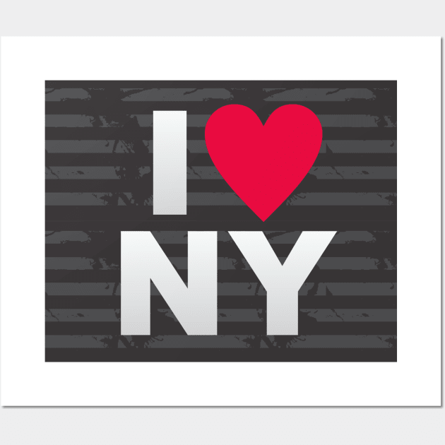 I Heart New York Wall Art by Dale Preston Design